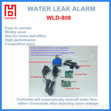 wireless water level leak detector shut off for water pipe ground water detector